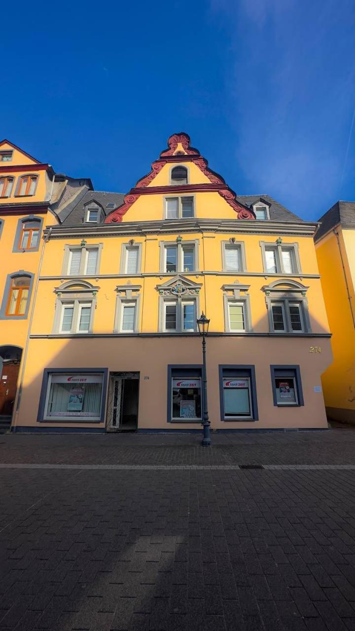 קובלנץ Historisches Haus Am Fusse Der Festung Ehrenbreitstein Am Schoenen Rhein מראה חיצוני תמונה
